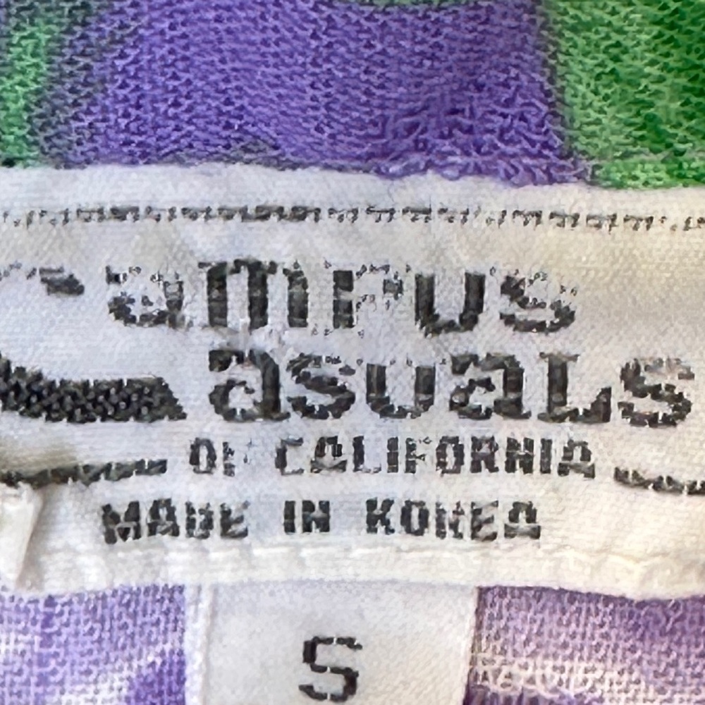 Campus Casuals VTG Hawaii Print Semi Sheer Button Front Tropical Hawaiian Shirt - Picture 12 of 12
